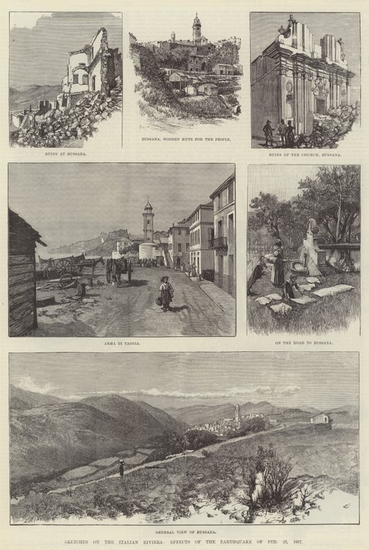 Sketches on the Italian Riviera by Amedee Forestier