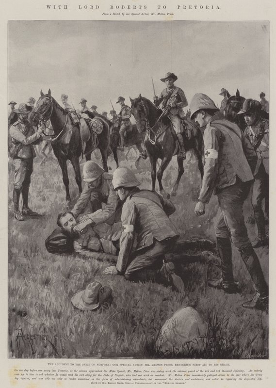 With Lord Roberts to Pretoria by Amedee Forestier