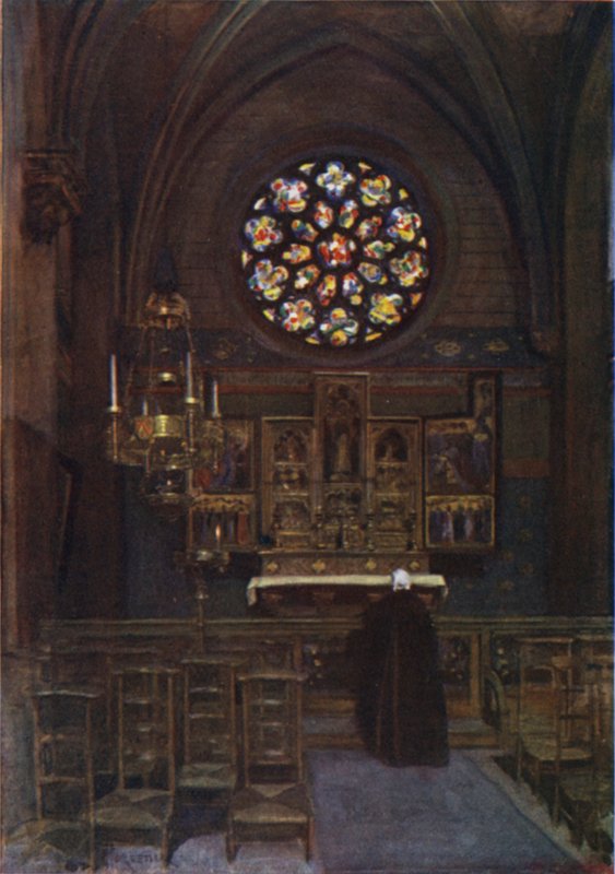 The Cathedral Chapel of St Joseph, Antwerp by after Amedee Forestier