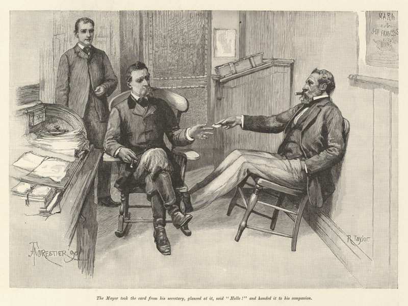 A Ward of the Golden Gate, by Bret Harte by Amedee Forestier