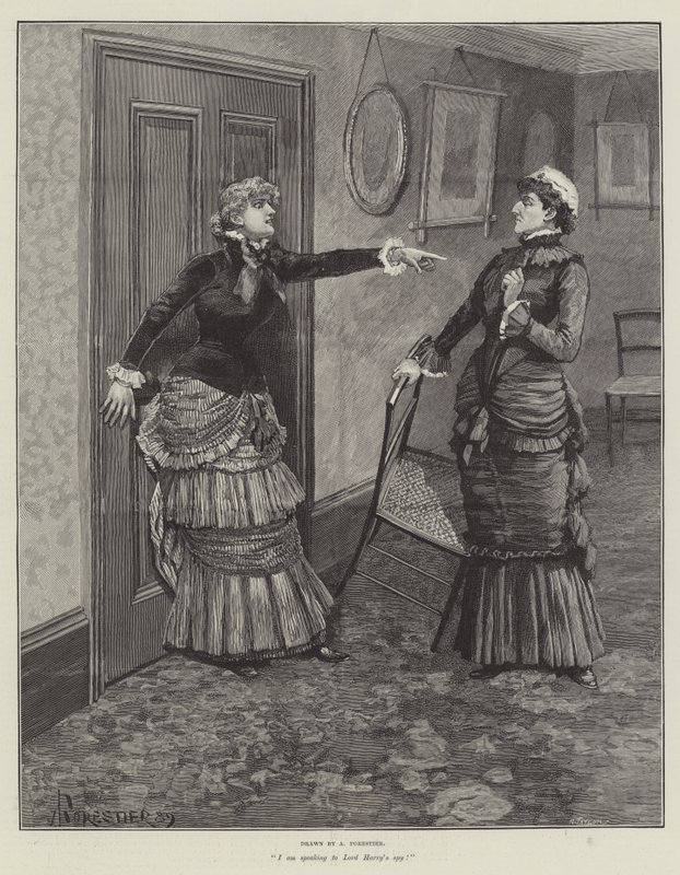 Blind Love, by Wilkie Collins by Amedee Forestier