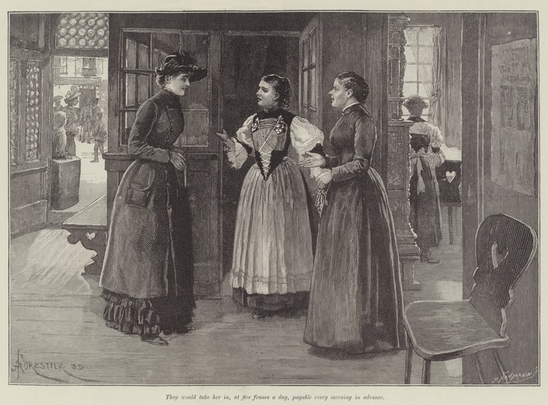 Blind Love, by Wilkie Collins by Amedee Forestier