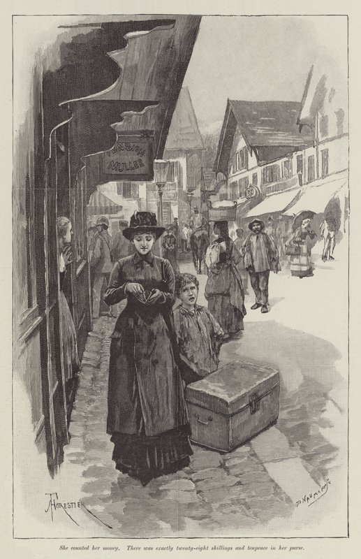 Blind Love, by Wilkie Collins by Amedee Forestier