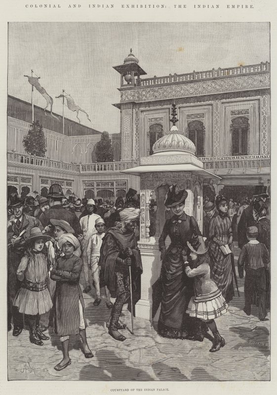 Colonial and Indian Exhibition, the Indian Empire by Amedee Forestier