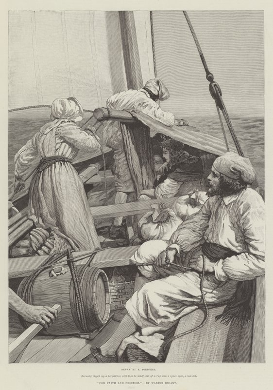 For Faith and Freedom, by Walter Besant by Amedee Forestier