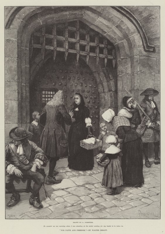 For Faith and Freedom, by Walter Besant by Amedee Forestier