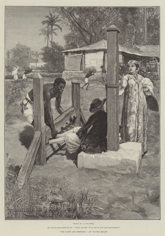 For Faith and Freedom, by Walter Besant by Amedee Forestier