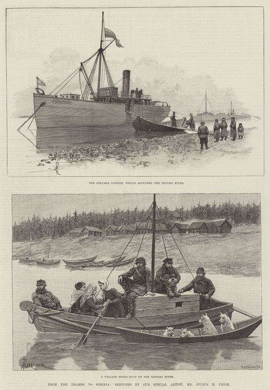 From the Thames to Siberia by Amedee Forestier