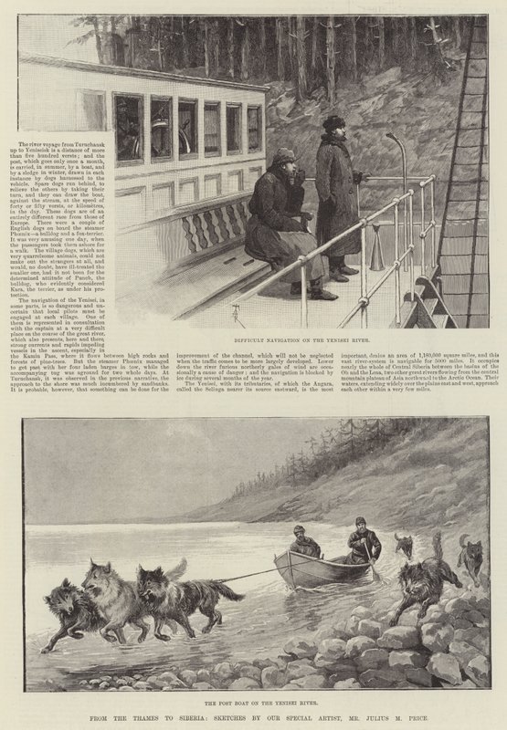 From the Thames to Siberia by Amedee Forestier