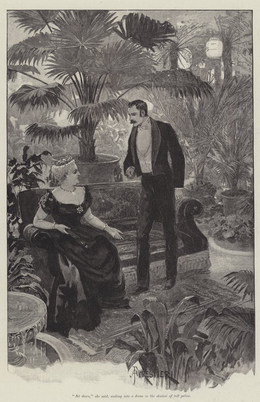 His Good Fairy, by Mary Elizabeth Braddon by Amedee Forestier
