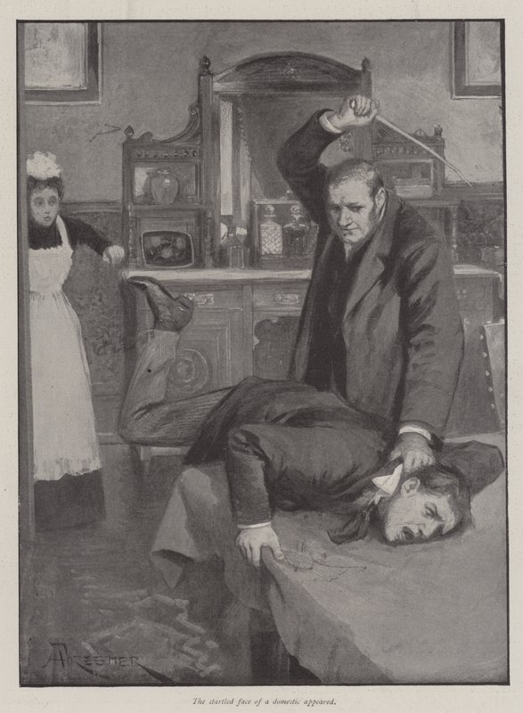 The Riding Whip, by George Gissing by Amedee Forestier
