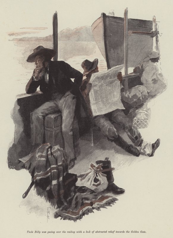 Uncle Jim and Uncle Billy, by Bret Harte by Amedee Forestier