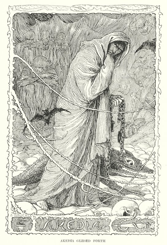 Akedia Glided Forth by Amelia M. (attr.to) Bowerley or Bauerle
