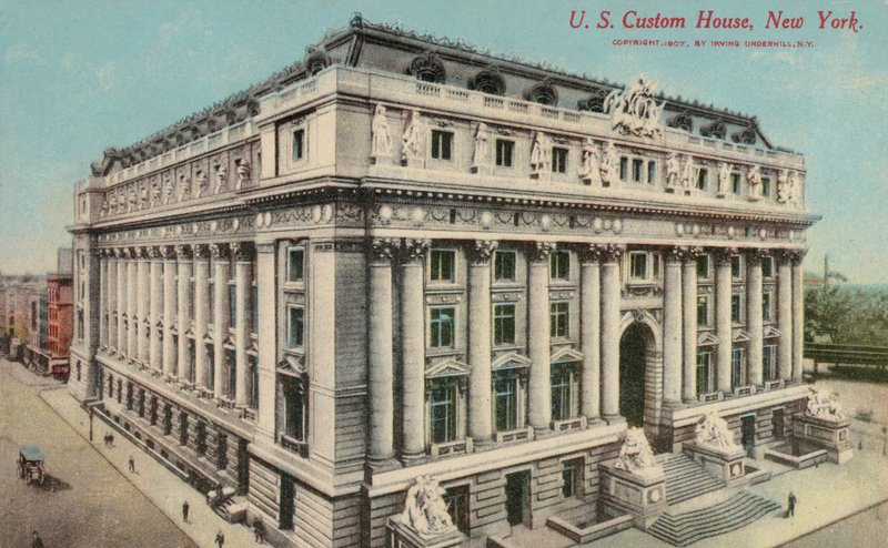 Alexander Hamilton US Custom House, New York City, New York, USA by American Photographer (after)