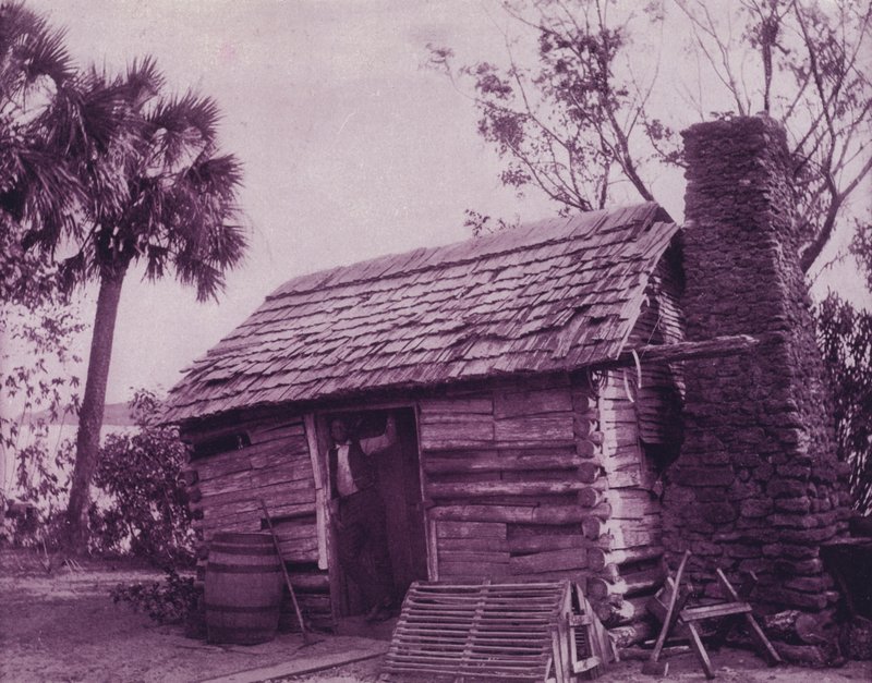 An old cabin home in Georgia by American Photographer (after)