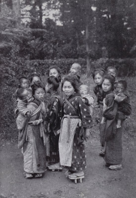 Big Sisters and Little Brothers by American Photographer (after)