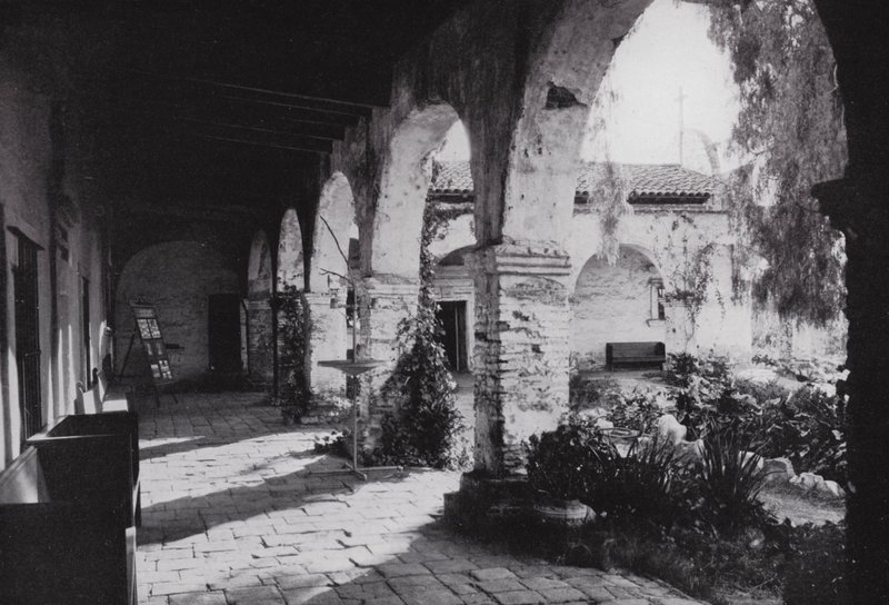 California: Mission San Juan Capistrano, founded 1776, south of Los Angeles by American Photographer (after)