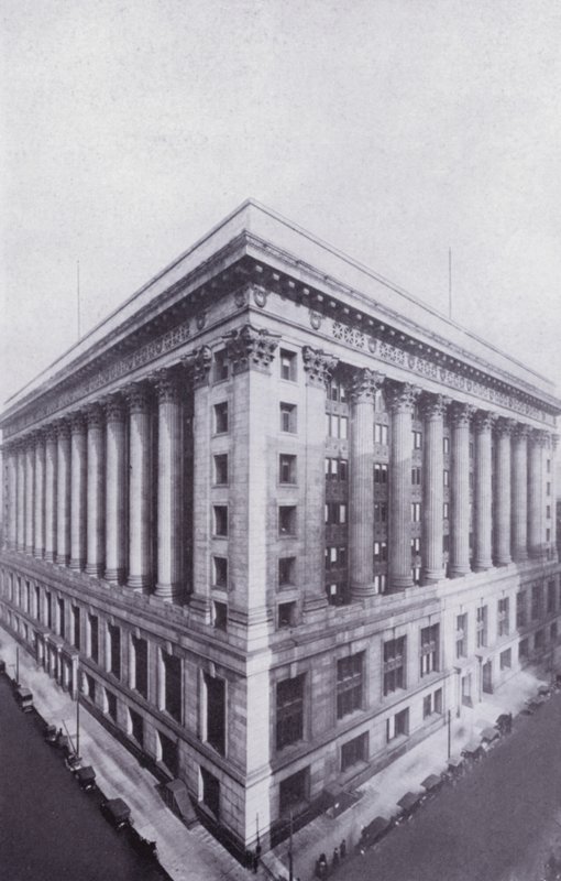 Chicago: City Hall and County Building by American Photographer (after)