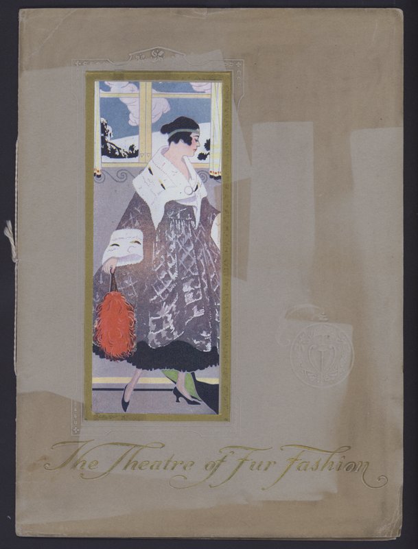 Cover of The Theater of Fur Fashion, c.1914 by American Photographer (after)