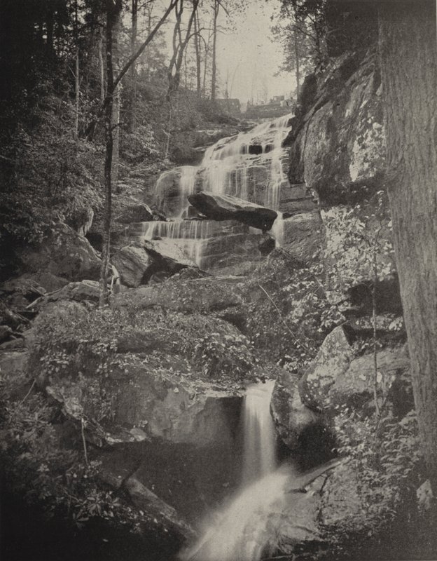 Fall Creek Cascade, North Carolina by American Photographer (after)
