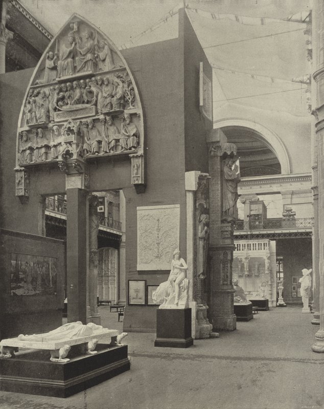 Famous Sculpture from Cathedral of Notre Dame by American Photographer (after)