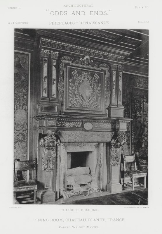 Fireplace: Dining Room, Chateau D