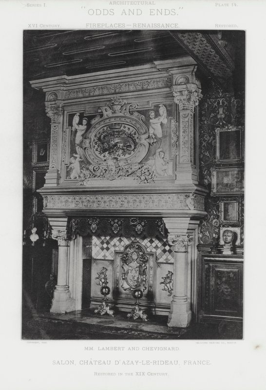 Fireplace: Salon, Chateau D