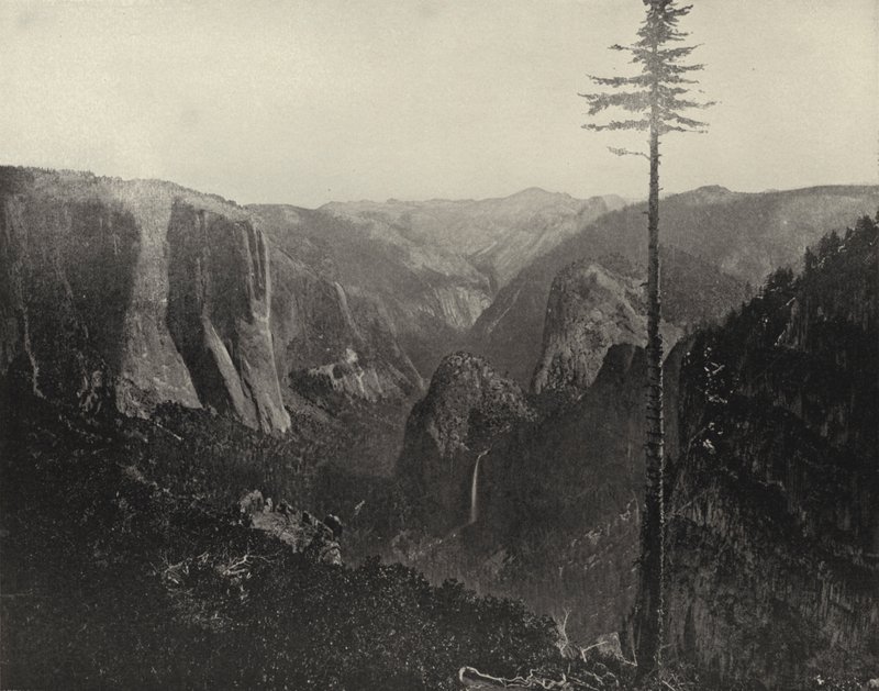 General View of Yosemite Valley, California by American Photographer (after)