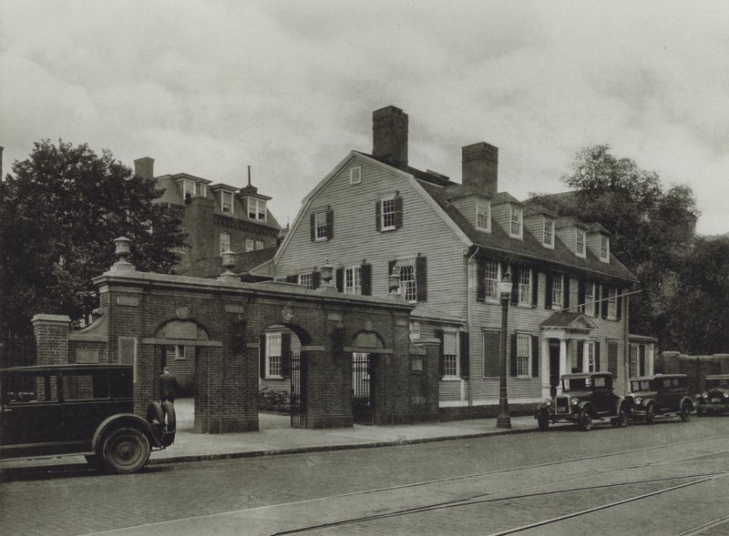 Harvard University: Class of 1857 Gate, Wadsworth House by American Photographer (after)