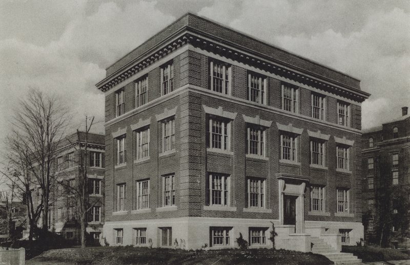 Harvard University: Wolcott Gibbs Memorial Laboratory, T Jefferson Coolidge Chemical Laboratory by American Photographer (after)