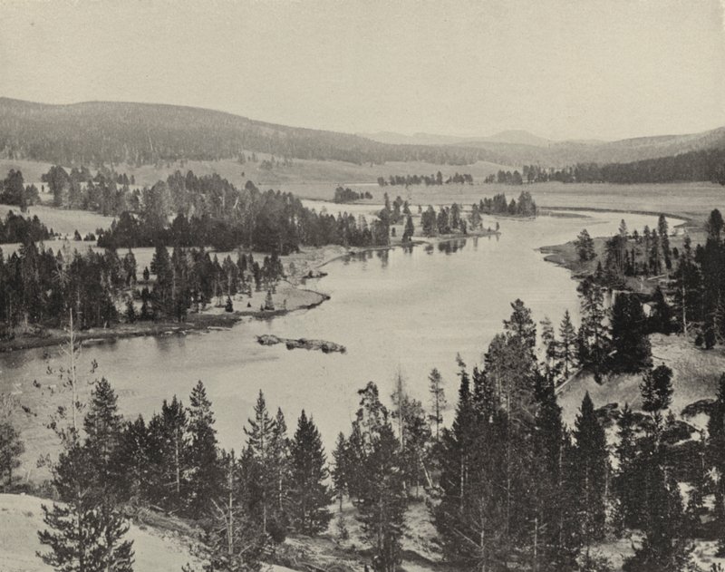 Hayden Valley, Yellowstone National Park by American Photographer (after)
