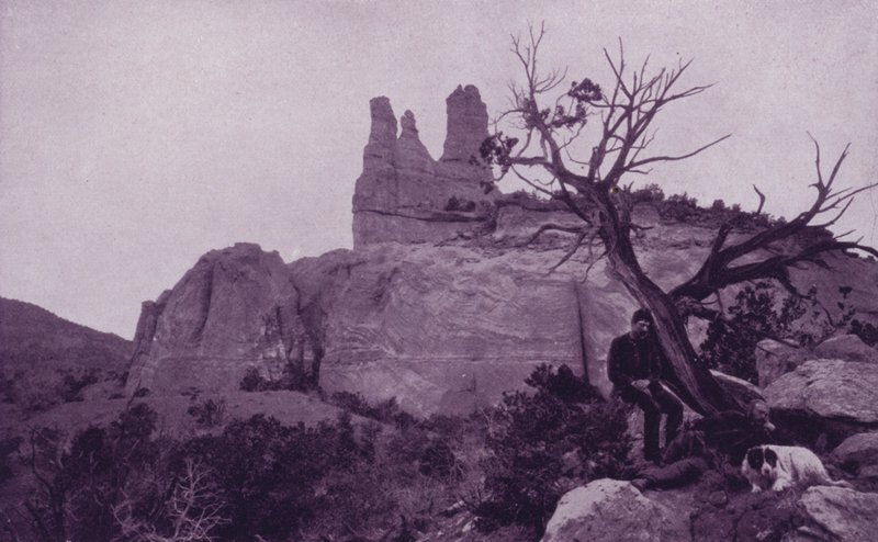Navajo Church, near Fort Wingate by American Photographer (after)