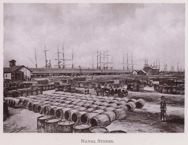 Naval Stores by American Photographer (after)