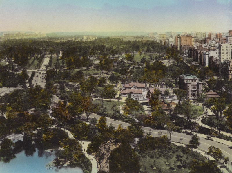 New York: Central Park; The Mall and Zoo; Fifth Avenue by American Photographer (after)