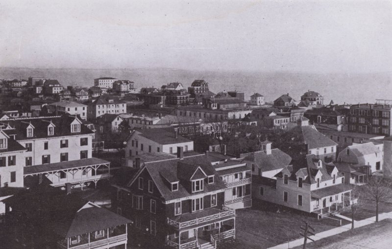Old Orchard Beach, Maine: The Village Looking East from Old Orchard House by American Photographer (after)