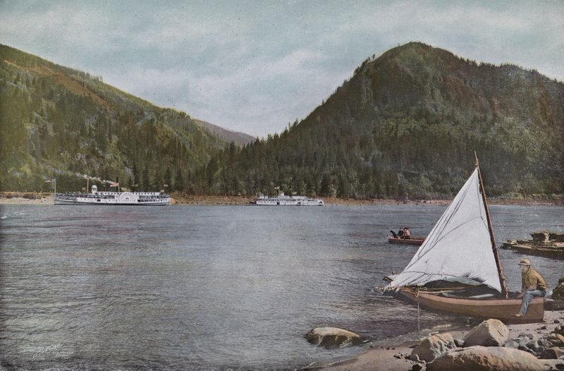The Upper Columbia River, Oregon by American Photographer (after)