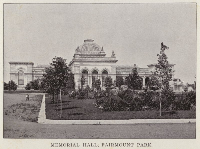 Philadelphia: Memorial Hall, Fairmount Park by American Photographer (after)