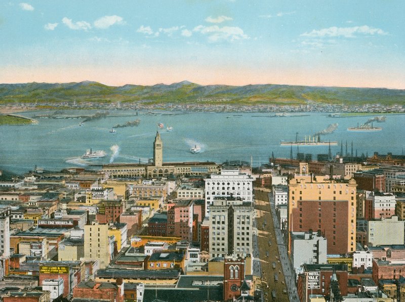 San Francisco Wholesale District by American Photographer (after)