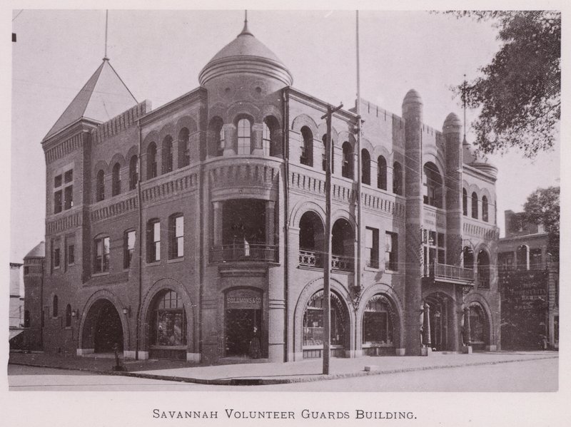 Savannah Volunteer Guards Building by American Photographer (after)