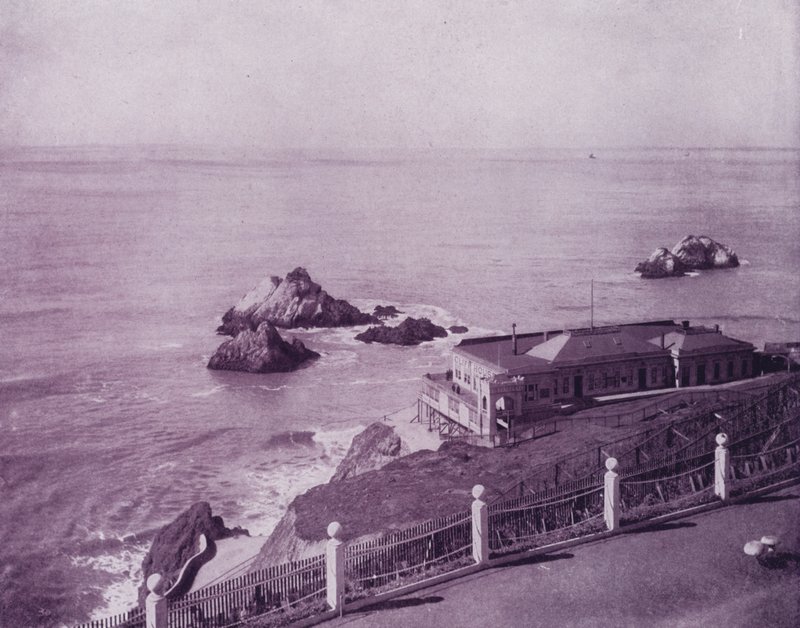 Seal Rocks and Cliff House at the Golden Gate, San Francisco by American Photographer (after)