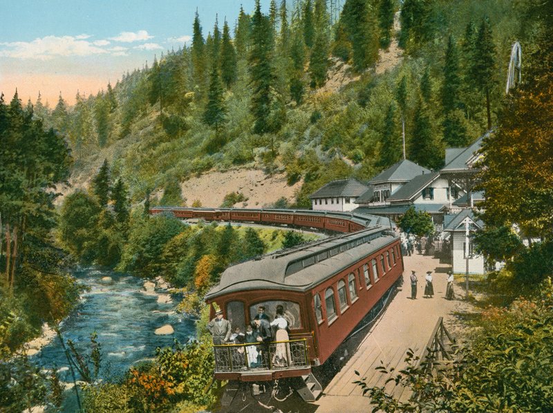 Shasta Springs, California by American Photographer (after)