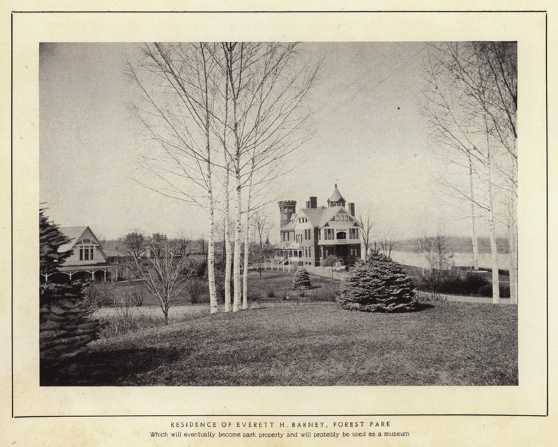 Springfield, Massachusetts: Residence of Everett H Barney, Forest Park by American Photographer (after)