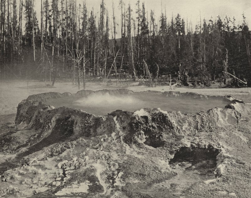 The Punch Bowl, Yellowstone National Park by American Photographer (after)