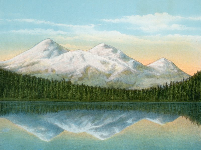 The Three Sisters, Oregon by American Photographer (after)