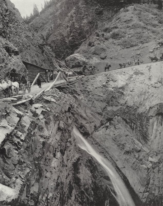 Tollgate Ouray and Silverston Tollroad by American Photographer (after)