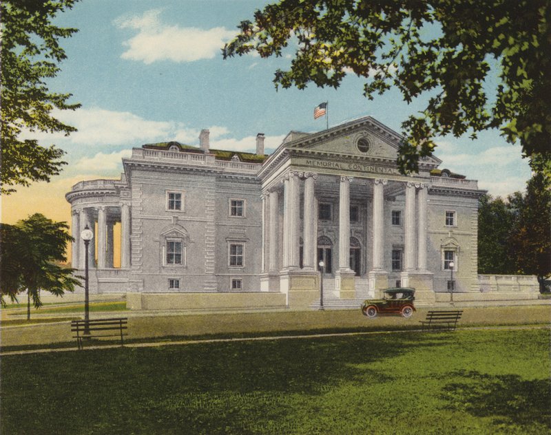 Washington DC: Memorial Continental Hall by American Photographer (after)