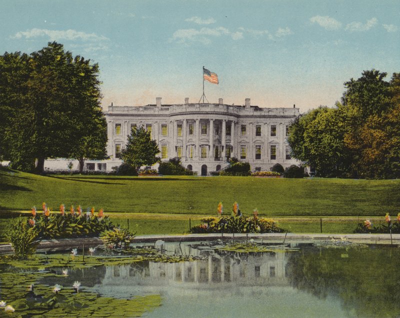 Washington DC: White House, South Front by American Photographer (after)