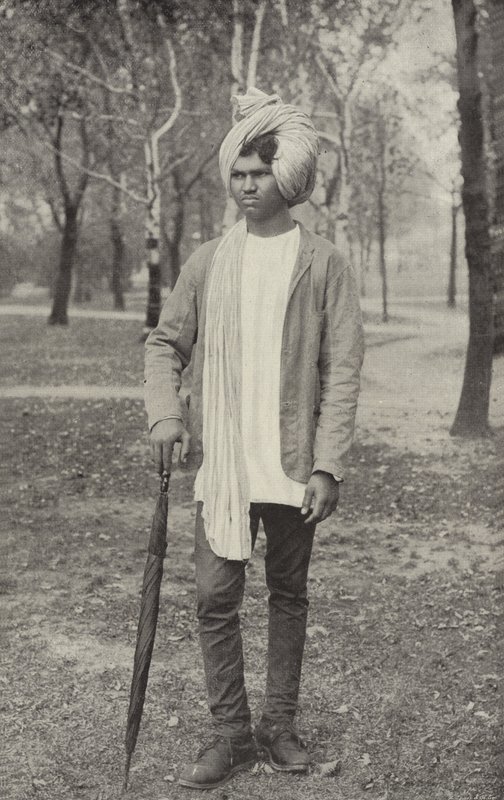 A Hindu Juggler by American Photographer