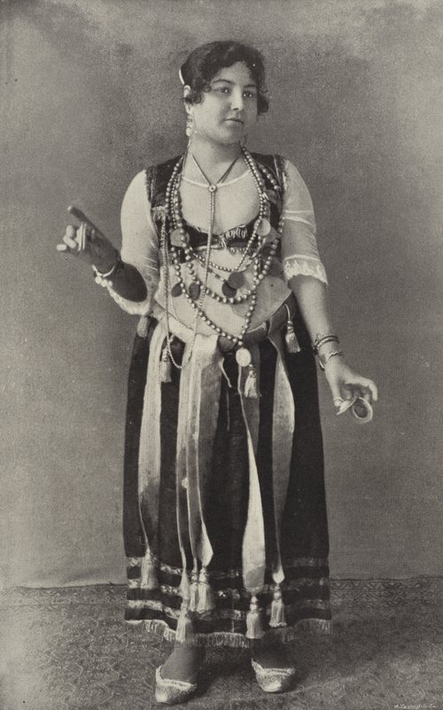 A Performer of the Danse du Ventre by American Photographer