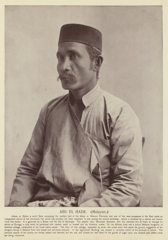 Abu El Hade, Malayan by American Photographer
